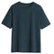 Adult 100% Cotton T-Shirt Unisex Men's Basic Plain Blank Crew Tee Tops Shirts - Dark Blue