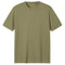 Adult 100% Cotton T-Shirt Unisex Men's Basic Plain Blank Crew Tee Tops Shirts - Khaki
