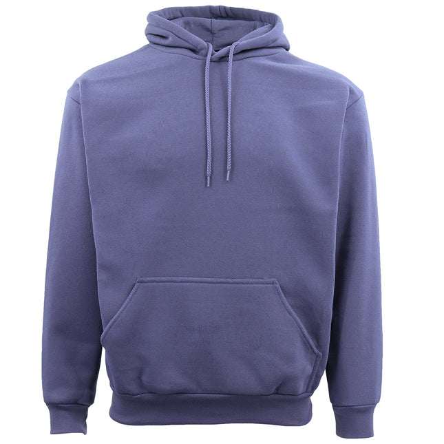 Adult Unisex Men's Basic Plain Hoodie Pullover Sweater Sweatshirt Jumper - Light Purple