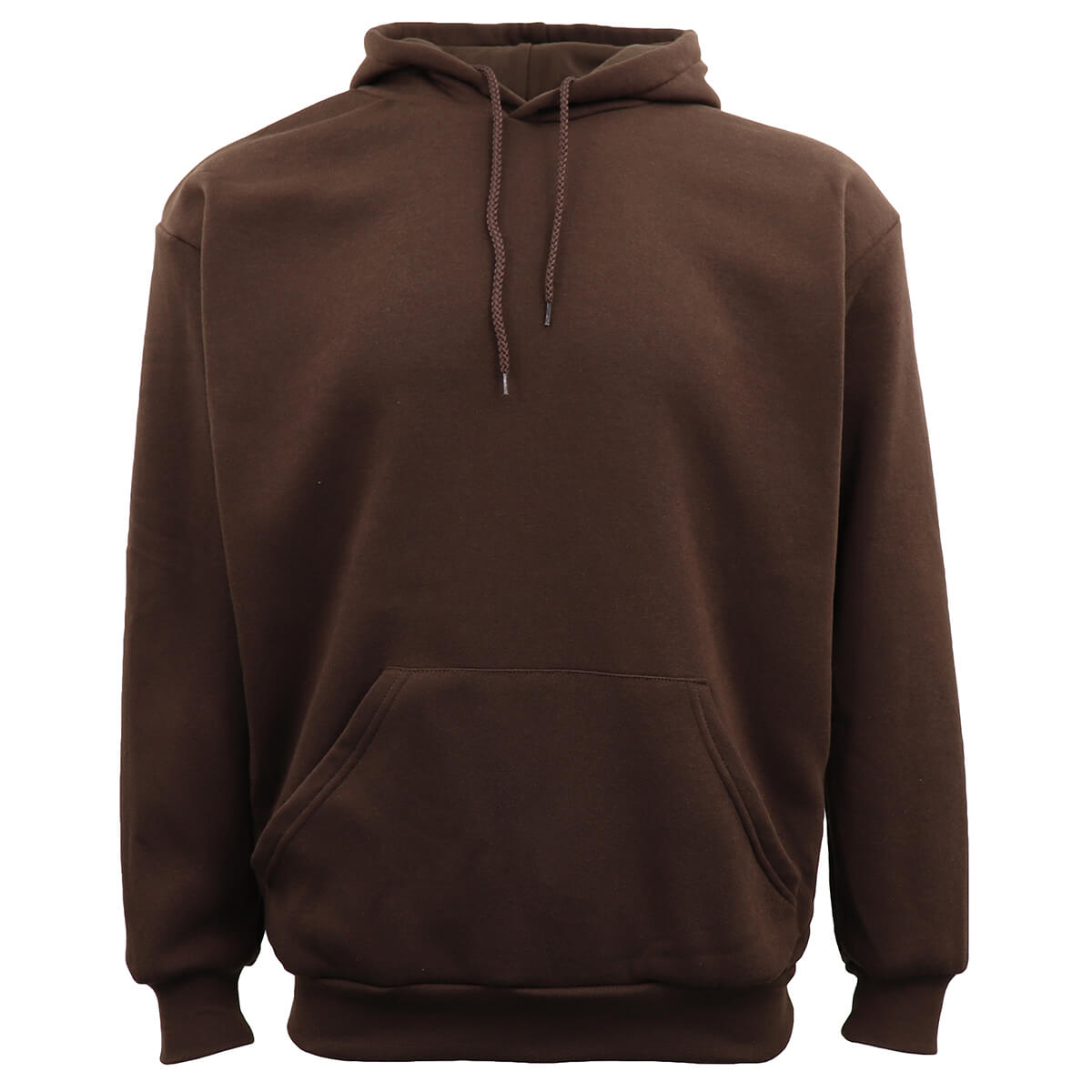 Brown Essentials Hoodie Warm Oversized Fleece Sweatshirt for a