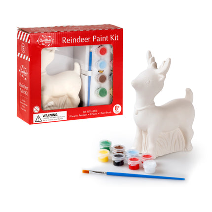 Christmas Terracotta Paint Your Own Craft Kit Ceramic Ornament D???cor Santa Deer