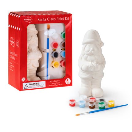 Christmas Terracotta Paint Your Own Craft Kit Ceramic Ornament D???cor Santa Deer