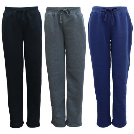 new-womens-ladies-fleece-lined-wide-leg-sweat-track-pants-jogger-sports-trackies