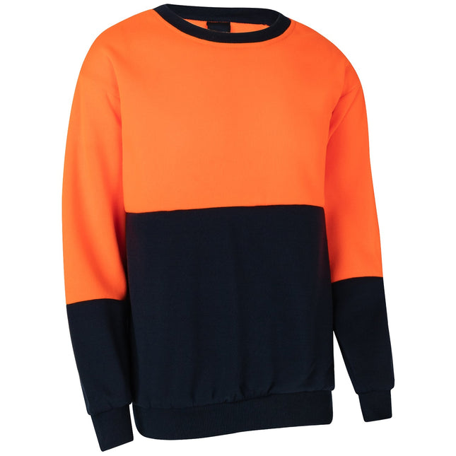 hi-vis-reflective-pullover-jumper-fleece-sweatshirt-crew-neck-safety-workwear