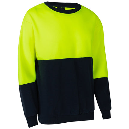 hi-vis-reflective-pullover-jumper-fleece-sweatshirt-crew-neck-safety-workwear