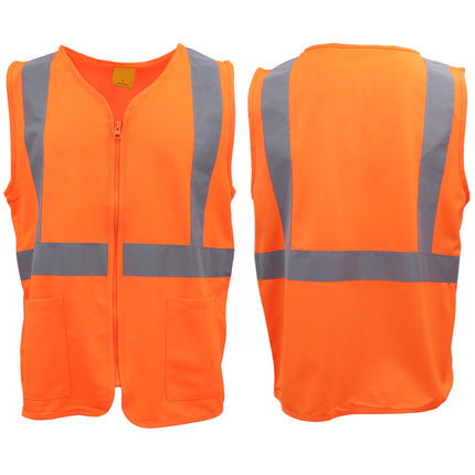 hi-vis-safety-zip-up-vest-workwear-reflective-tape-pocket-day-night-visibility