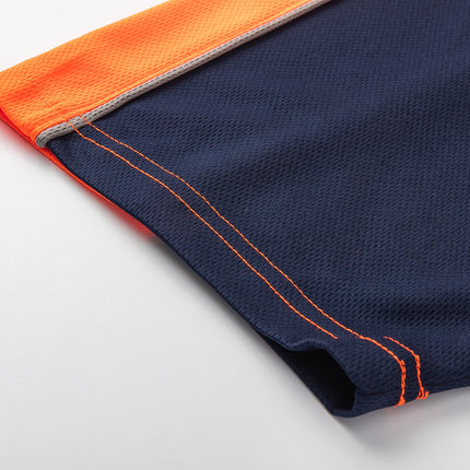 hi-vis-short-sleeve-polo-workwear-shirt-tops-tee-tradie-cool-dry-safety-two-tone