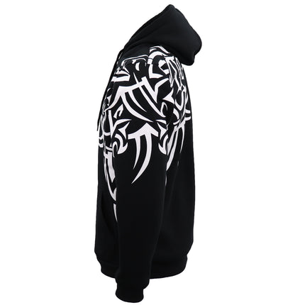 men's-adult-fleece-pullover-hoodie-unisex-hooded-sweater-cross-pattern-sleeves