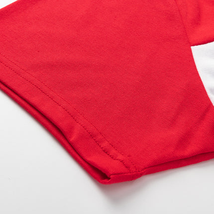 men's-adult-unisex-drop-shoulder-colorblock-t-shirt-top-cascual-plain-basic-tee