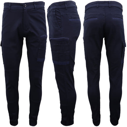 mens-cargo-cotton-drill-work-pants-upf-50-13-pockets-tradies-workwear-trousers