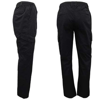 men's-cotton-drill-cargo-track-pants-straight-leg-jogging-sports-sweat-trouser