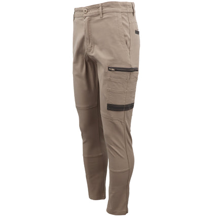 men's-cotton-drill-cargo-work-pants-upf-50-13-pockets-tradies-workwear-trousers