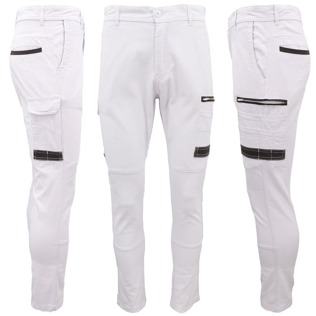 men's-cotton-drill-cargo-work-pants-upf-50-13-pockets-tradies-workwear-trousers