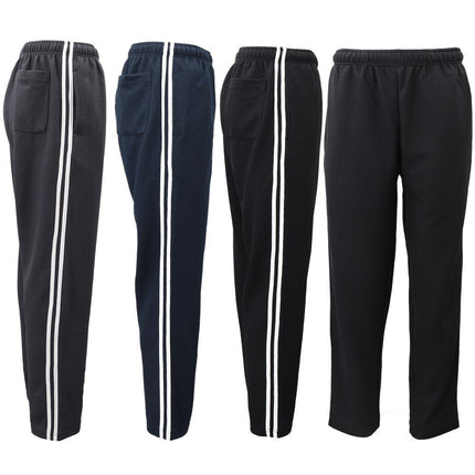 mens-drawstring-track-sweat-pants-trousers-casual-suit-w-stripes-breathable-mesh