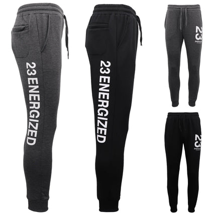 mens-fleece-slim-cuffed-hem-track-pants-casual-trousers-sports-jogging-gym-suit