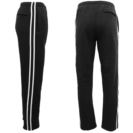 men's-fleece-striped-track-pants-w-zip-pockets-drawstring-sports-sweat-trousers