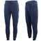 Mens Fleece Sweat Track Pants w Pockets Jogger Sports Casual Trackies Cuffed Hem - Navy