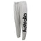 Light Grey Fleece Track Pants with Black Australia Embroidery Souvenir Joggers For Men