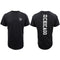 Men's Short Sleeve Active Sports Gym T Shirts Top Chicago 23 Michael Jordan Tee - Black