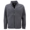 Mens Thick Zip Up Jumper w Sherpa Fur Lined Sweatshirt Winter Unisex Jacket Coat - Dark Grey