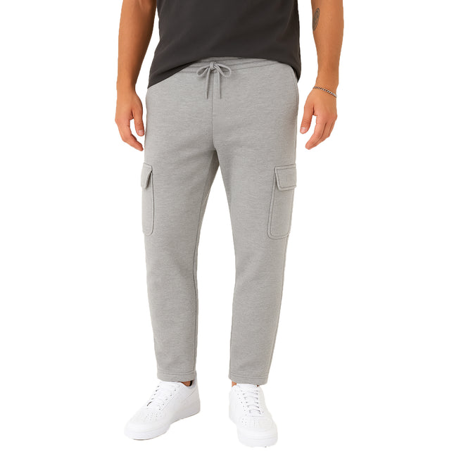 Men’s Grey Fleece Cargo Pants | Soft, Practical & Everyday Essential