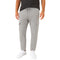 Men's Grey Fleece Cargos Joggers Trackpants Trousers - Straight Fit with 5 Pockets