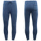 Mens Unisex Fleece Lined Sweat Track Pants Suit Casual Trackies Slim Cuff XS-4XL - Stone Blue