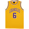 New Men's Basketball Jersey Sports T Shirt Tee Vest Tops Gym Chicago Los Angeles - Yellow - Los Angeles 6