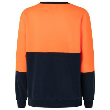 hi-vis-reflective-pullover-jumper-fleece-sweatshirt-crew-neck-safety-workwear