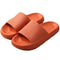 Pillow Slides Sandals Non-Slip Ultra Soft Slippers Cloud Shower EVA Home Shoes - Orange