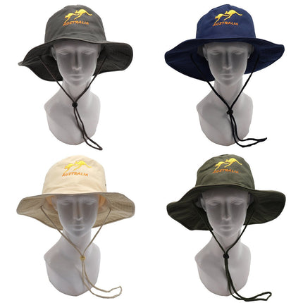 unisex-aussie-souvenir-kangaroo-fishing-cap-sun-uv-protection-slouch-hat-caping