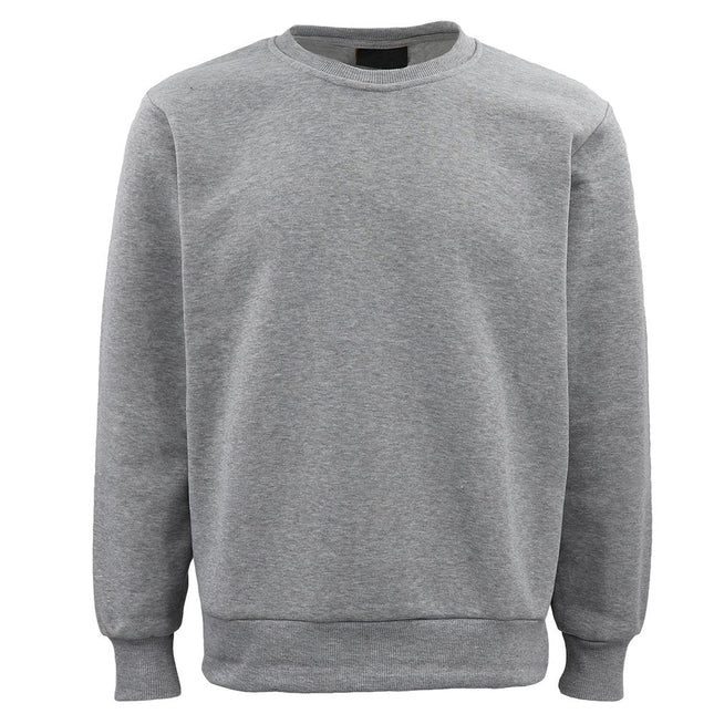 unisex-mens-plain-pullover-fleece-jumper-long-sleeve-crew-neck-sweater-jacket