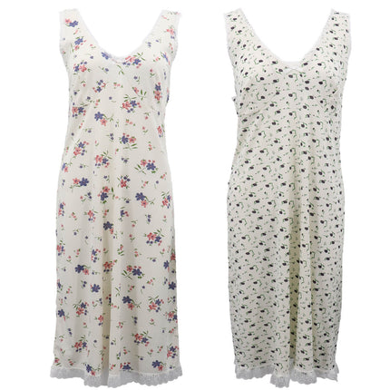 women-100-cotton-sleeveless-nightie-night-dress-vest-gown-pyjamas-sleepwear-pjs