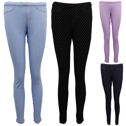 womens-cotton-leggings-stretchy-jeans-denim-pants-skinny-slim-jeggings-trousers