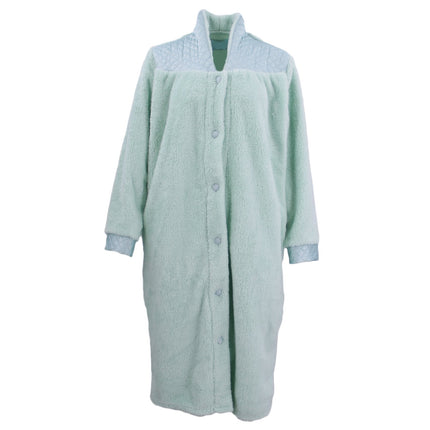 womens-ladies-supersoft-button-up-dressing-gown-bath-robe-w-quilted-panel-warm