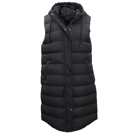 women's-longline-padded-vest-hooded-jacket-puffer-puffy-quilted-zip-coat-gilet