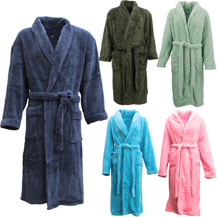new-mens-unisex-supersoft-luxurious-coral-fleece-bath-robe-dressing-gown-warm